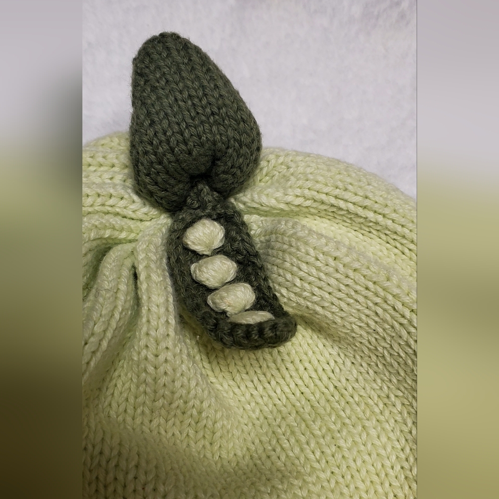 Adorable Green Knit Kids Beanie Size 12-18m - Picture 6 of 7